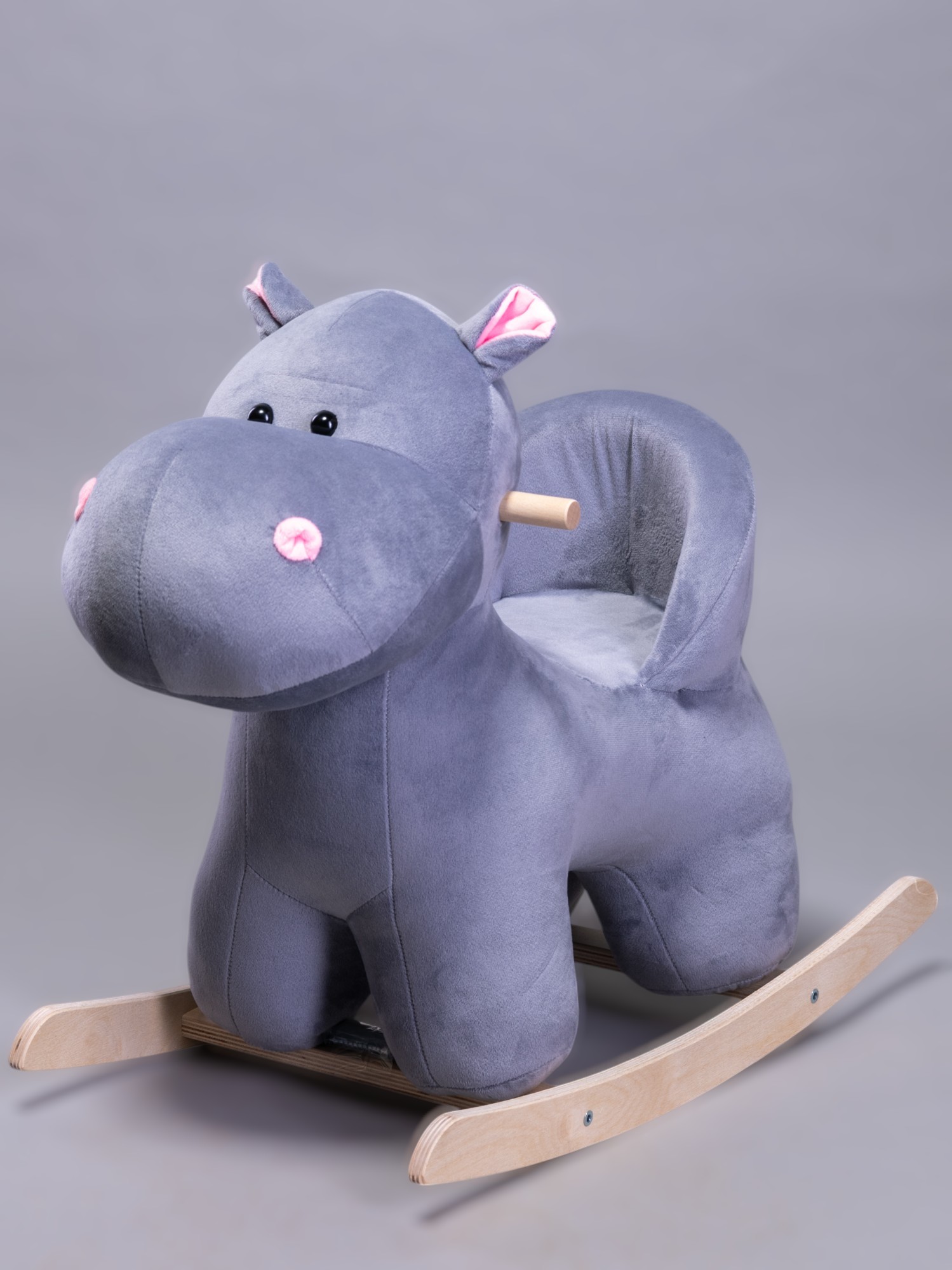 Изображение товара Качалка для детей Нижегородская игрушка См-803 лошадка серый