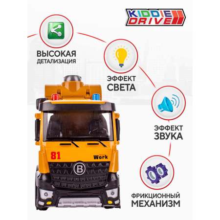 Бетономешалка KiddieDrive со светом и звуком