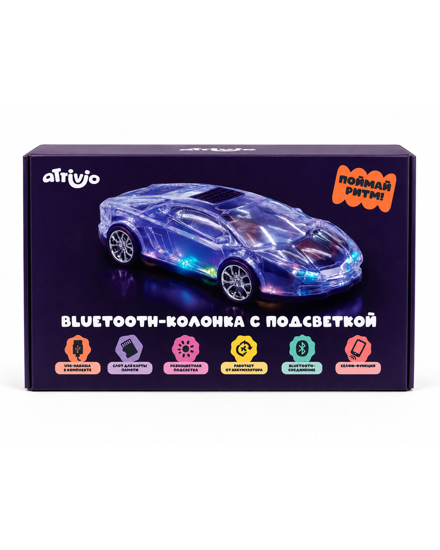 Колонка bluetooth Attivio Автомобиль - фото 4