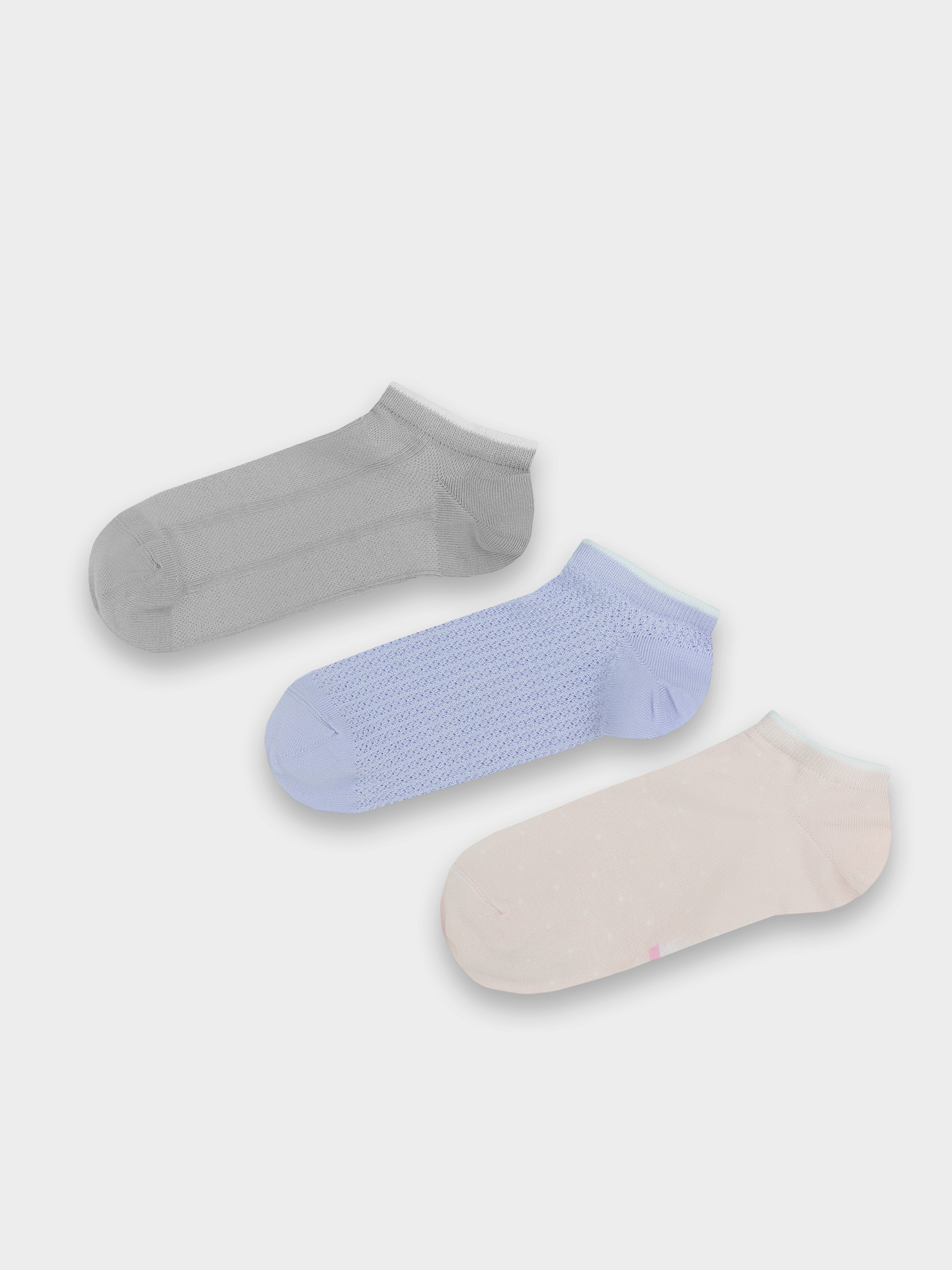 Носки 3 пары Mark Formelle (Марк Формэль) 306A-2003/зефирный /св.лаванда /св.оливка/ - фото 2