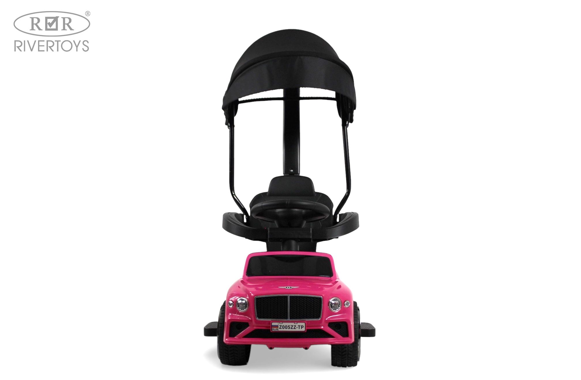 Каталка RIVERTOYS Z005ZZ-TP-PINK розовый - фото 12