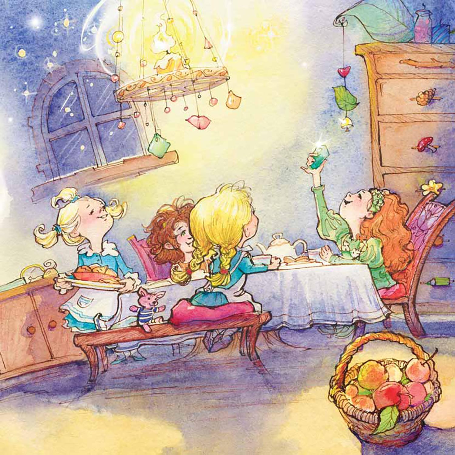 Книга Пять четвертей Вертушинки + картонная кукла - фото 3
