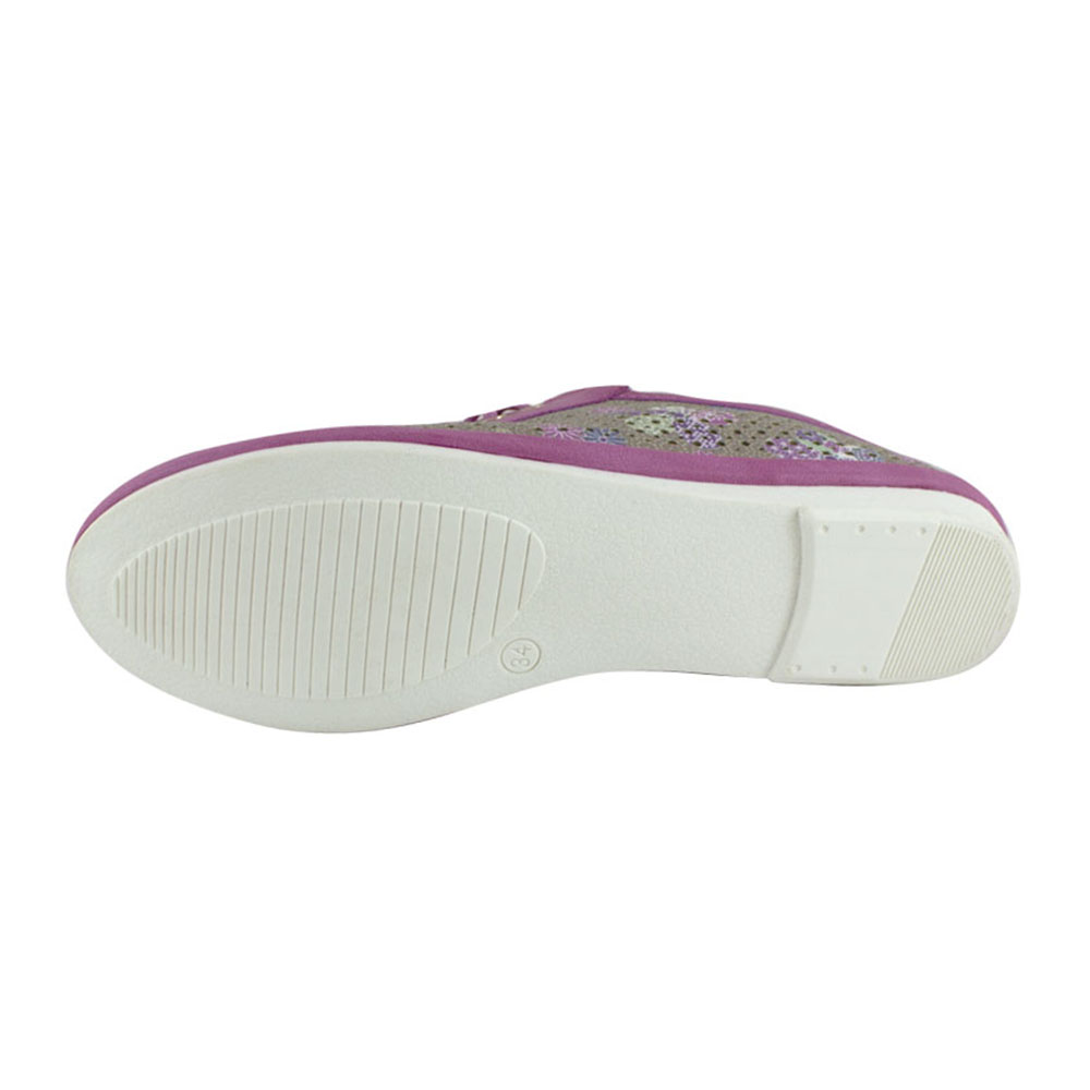 Туфли BEST.A 957614/01-01-OV BESTA Кеды для девочки,розово-серый - фото 4