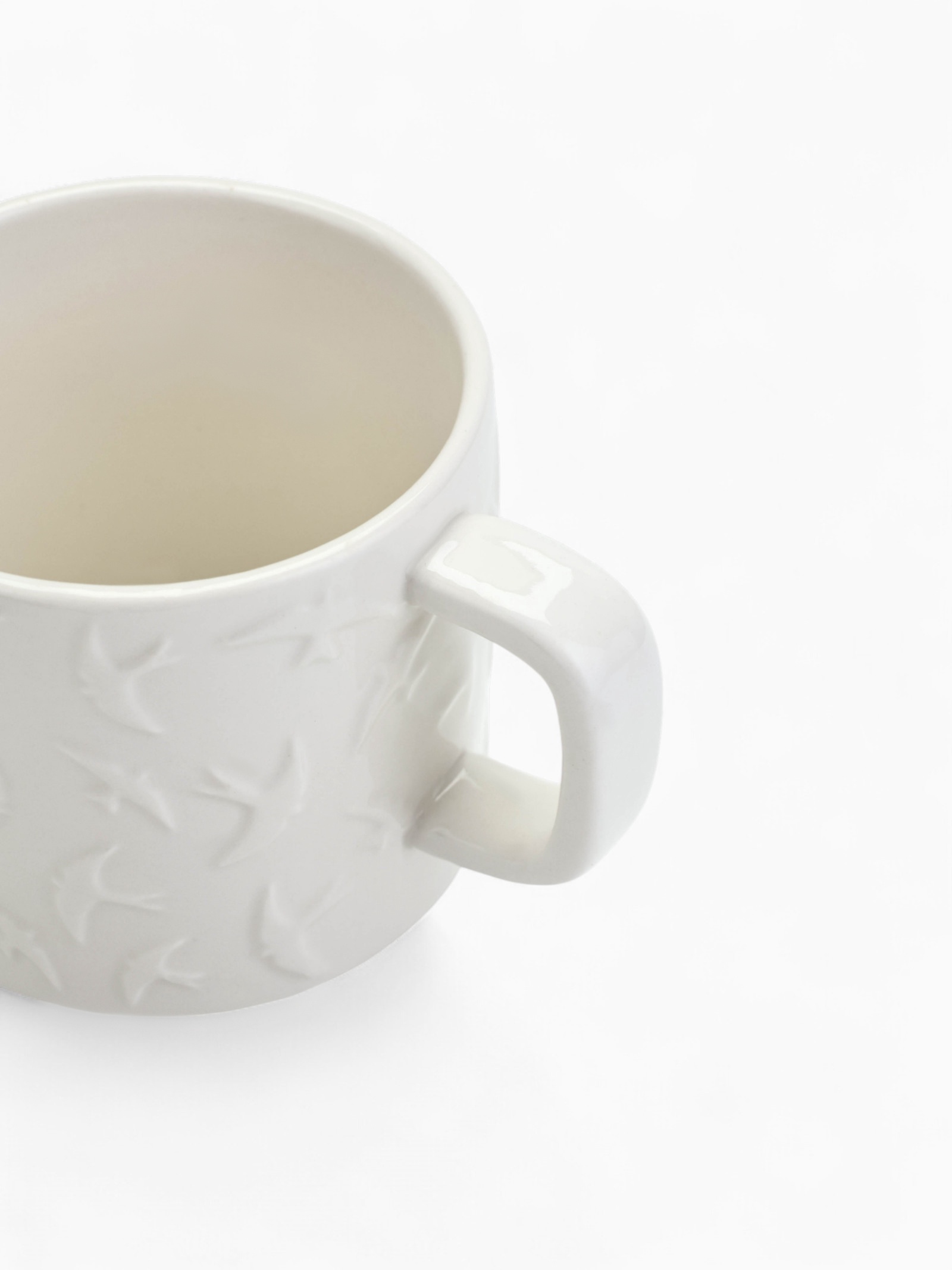 Кружка Дорого внимание Ласточки белая 260 мл - фото 3