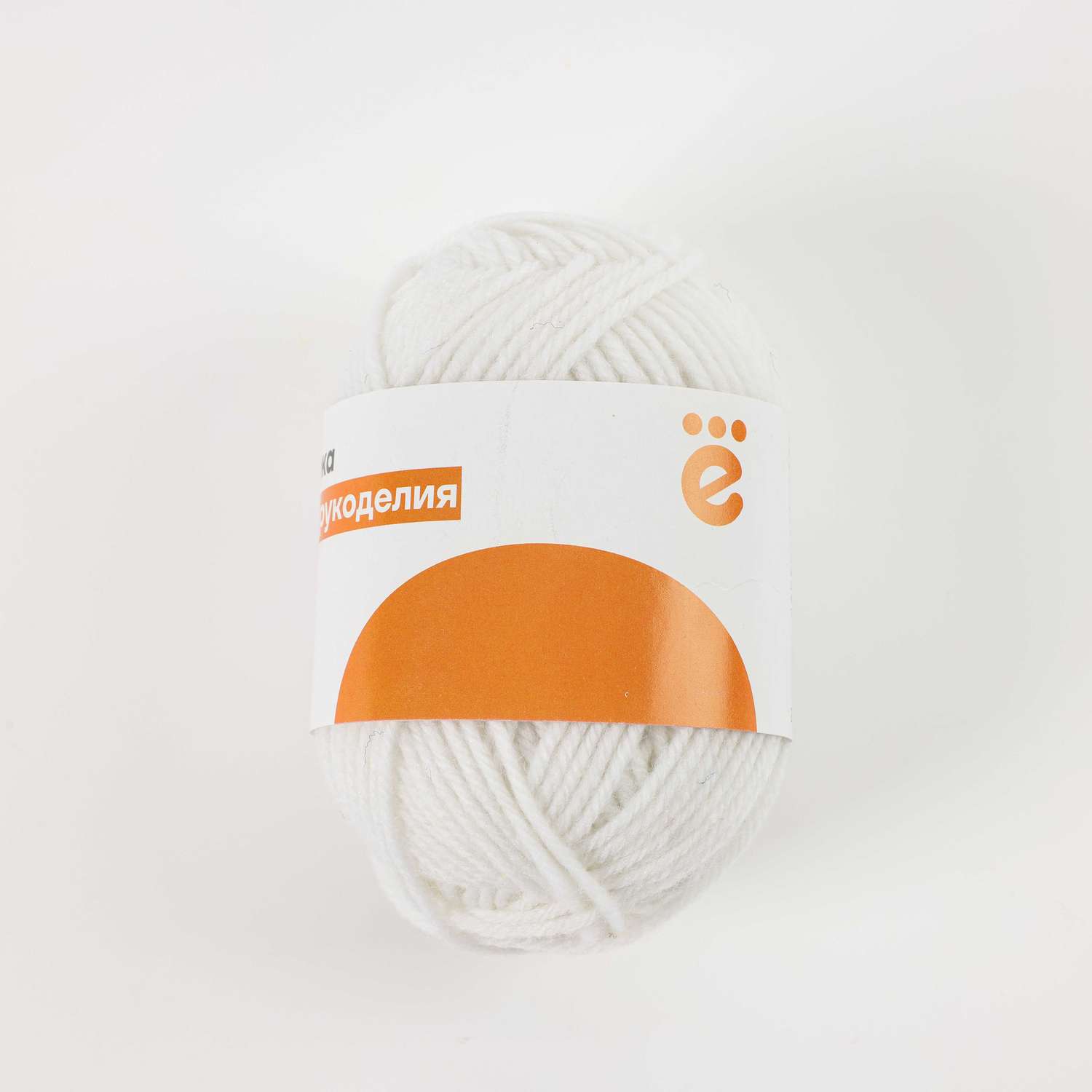 Пряжа ё белый 50м - фото 2