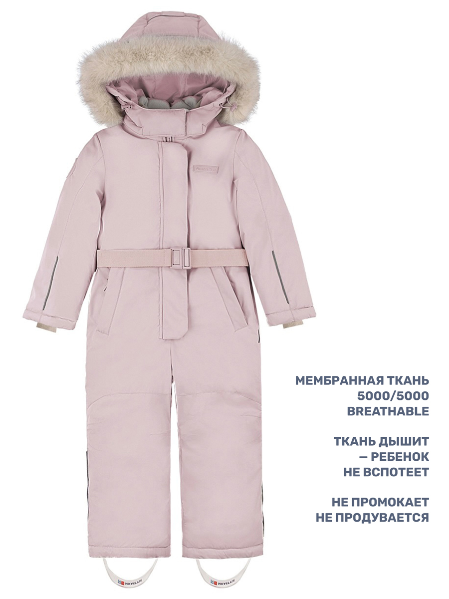 Комбинезон NIKASTYLE 8з6424 пудра - фото 7