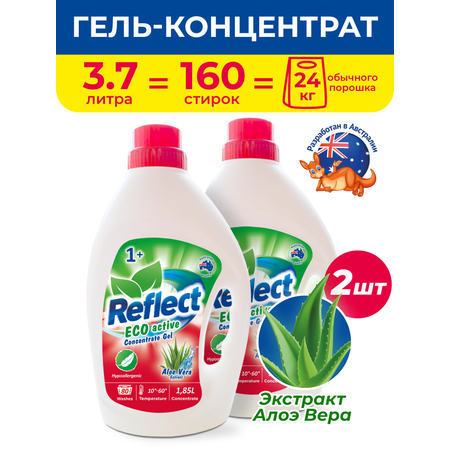 Гель для стирки Reflect Eco Active 3.6 л 2 упак.