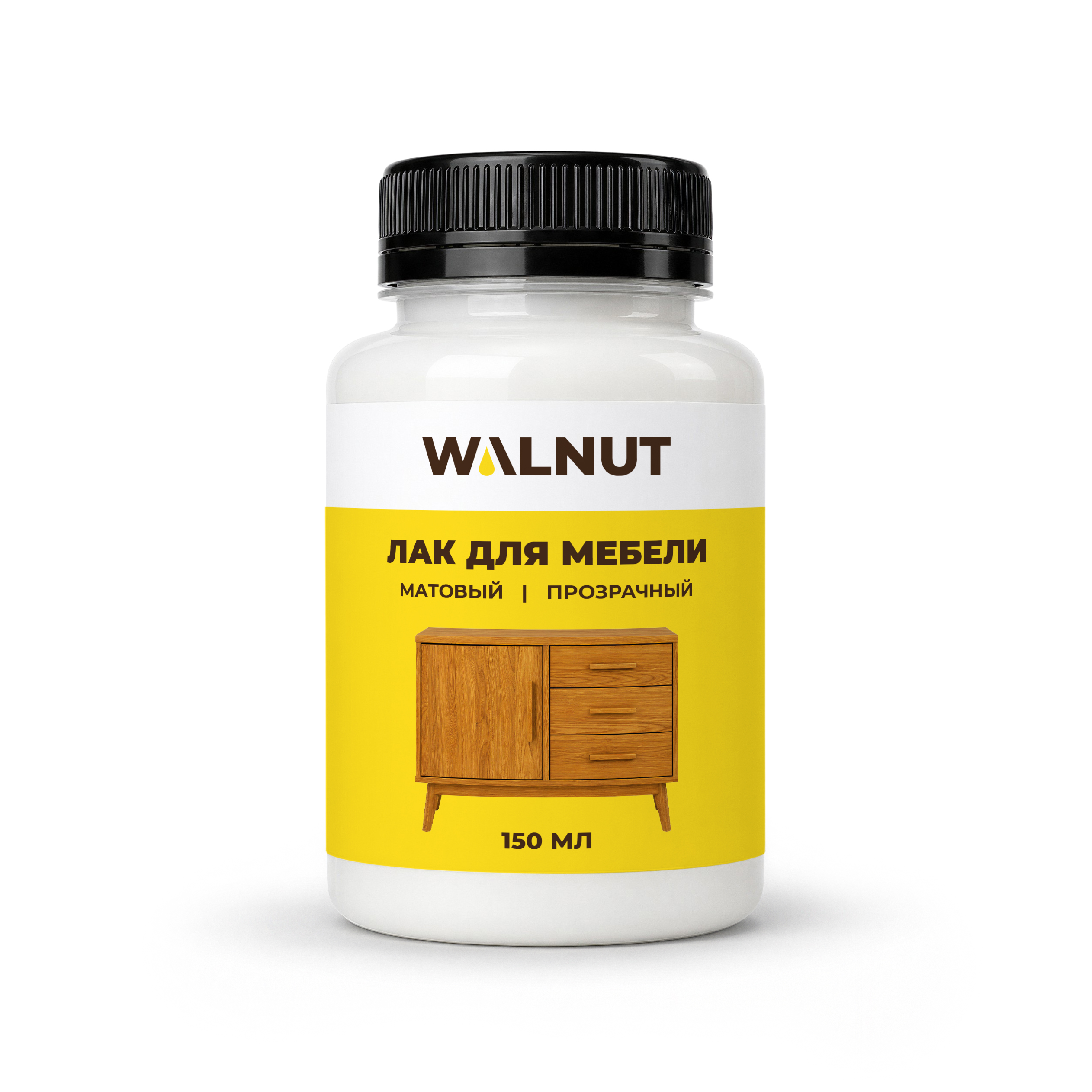 Лак для мебели из дерева WALNUT для дома и кухни матовый без запаха - фото 8