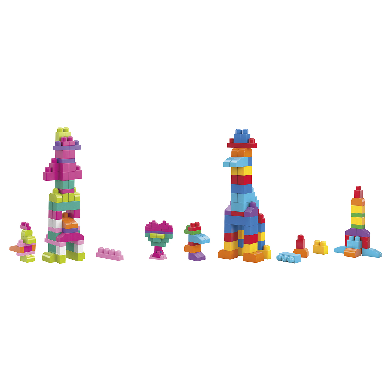 Конструктор Mega Bloks First Builders в ассортименте - фото 1