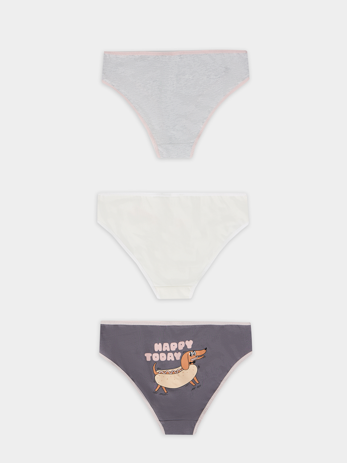 Трусы 3 шт Mark Formelle (Марк Формэль) 417748-3/олово +печать - фото 2