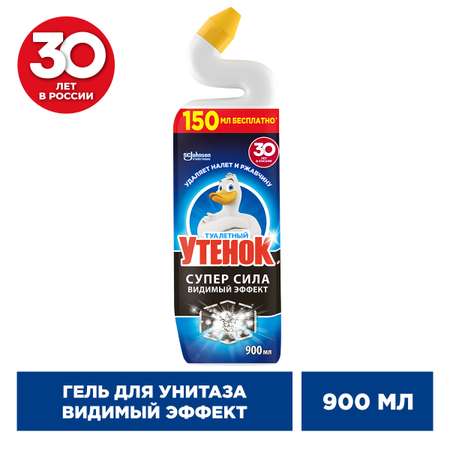 Средство чистящее для унитаза Туалетный утёнок Видимый Эффект 900 мл