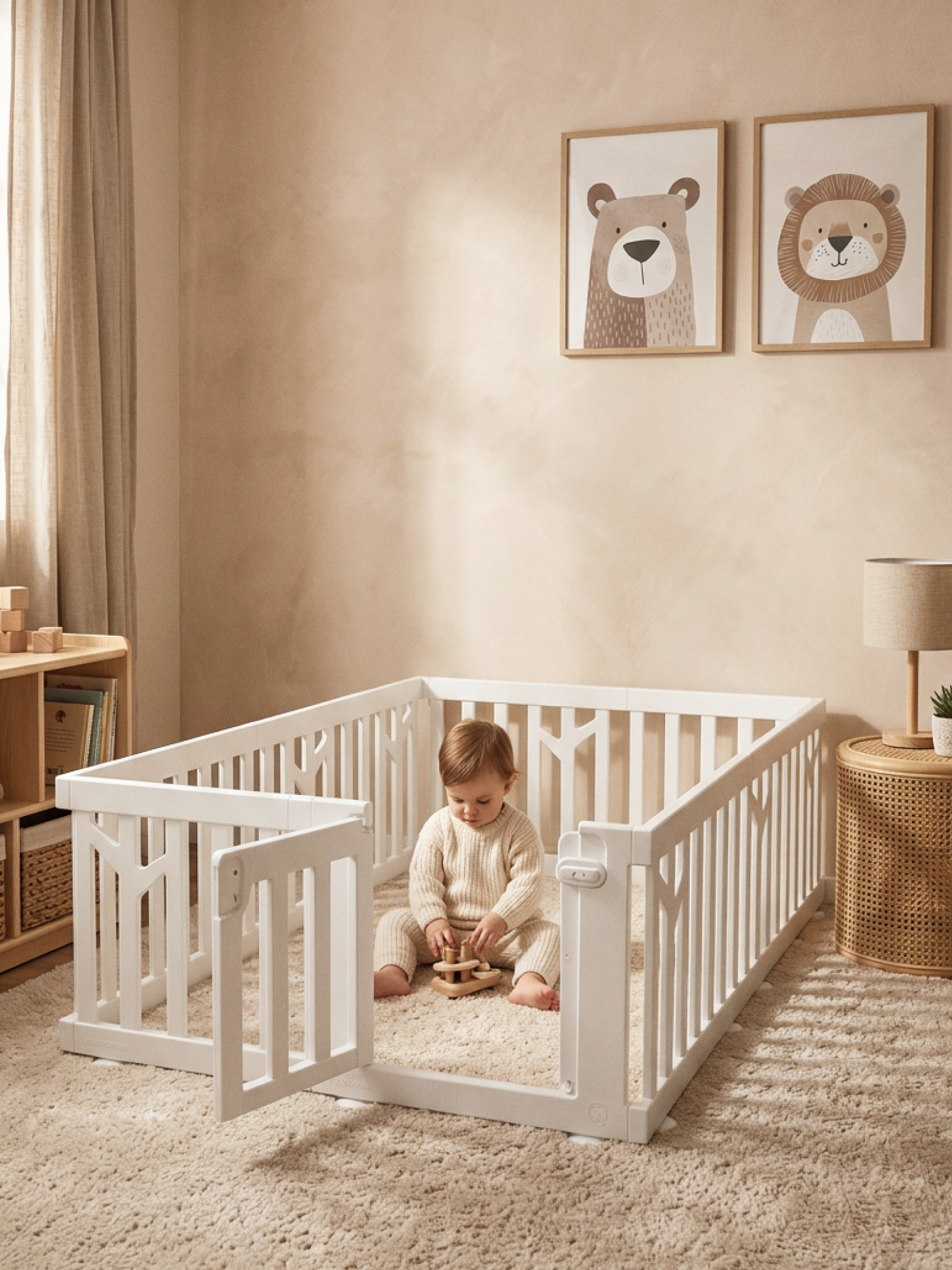 Манеж Ifam Birch белый IF-191-BBR-W10D - фото 13