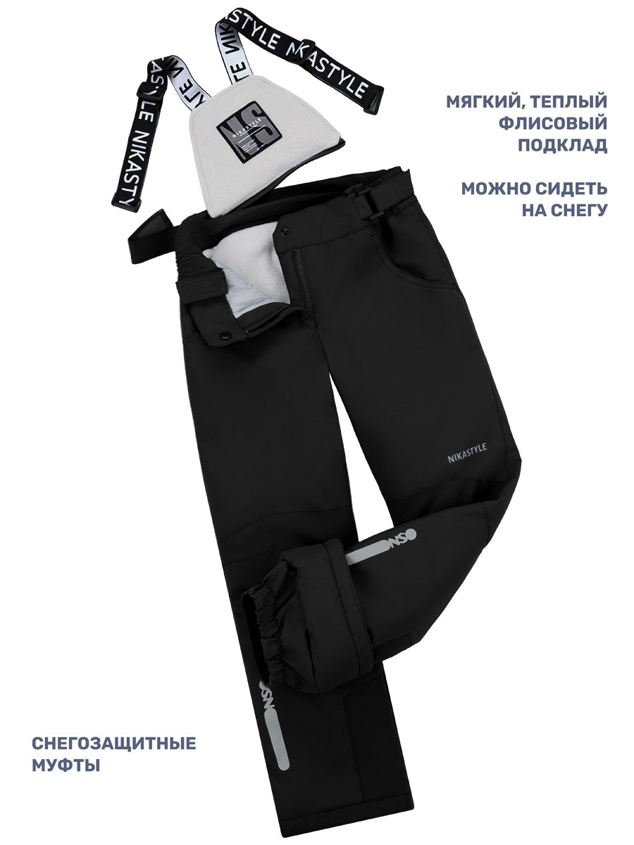 Брюки NIKASTYLE 2з4624 черный - фото 9