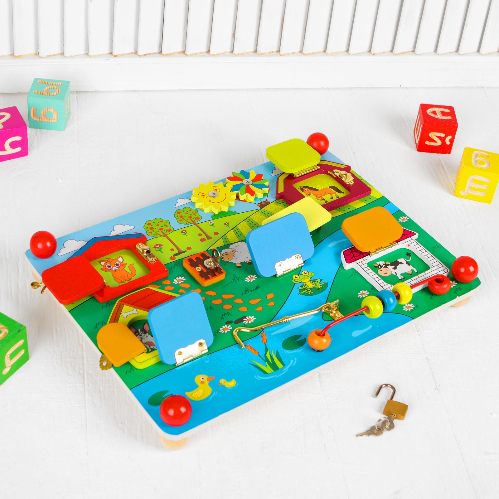 Игрушка Sima-Land бизиборд - фото 2