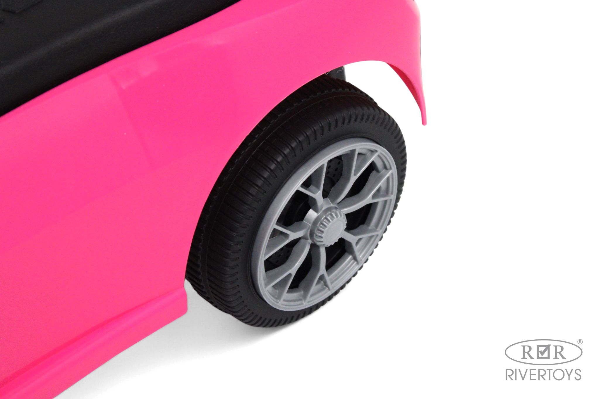 Каталка RIVERTOYS Z004ZZ-B-PINK розовый - фото 5