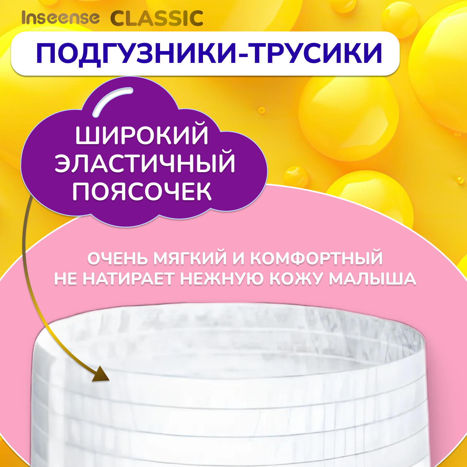 Трусики INSEENSE Classic XXL 40 шт. - фото 6