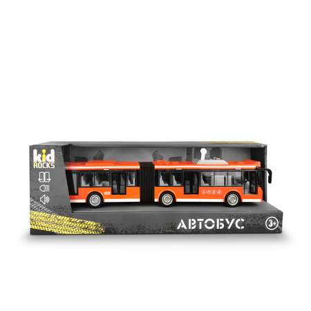Автобус Kid Rocks гармошка со звуком и светом 1:16