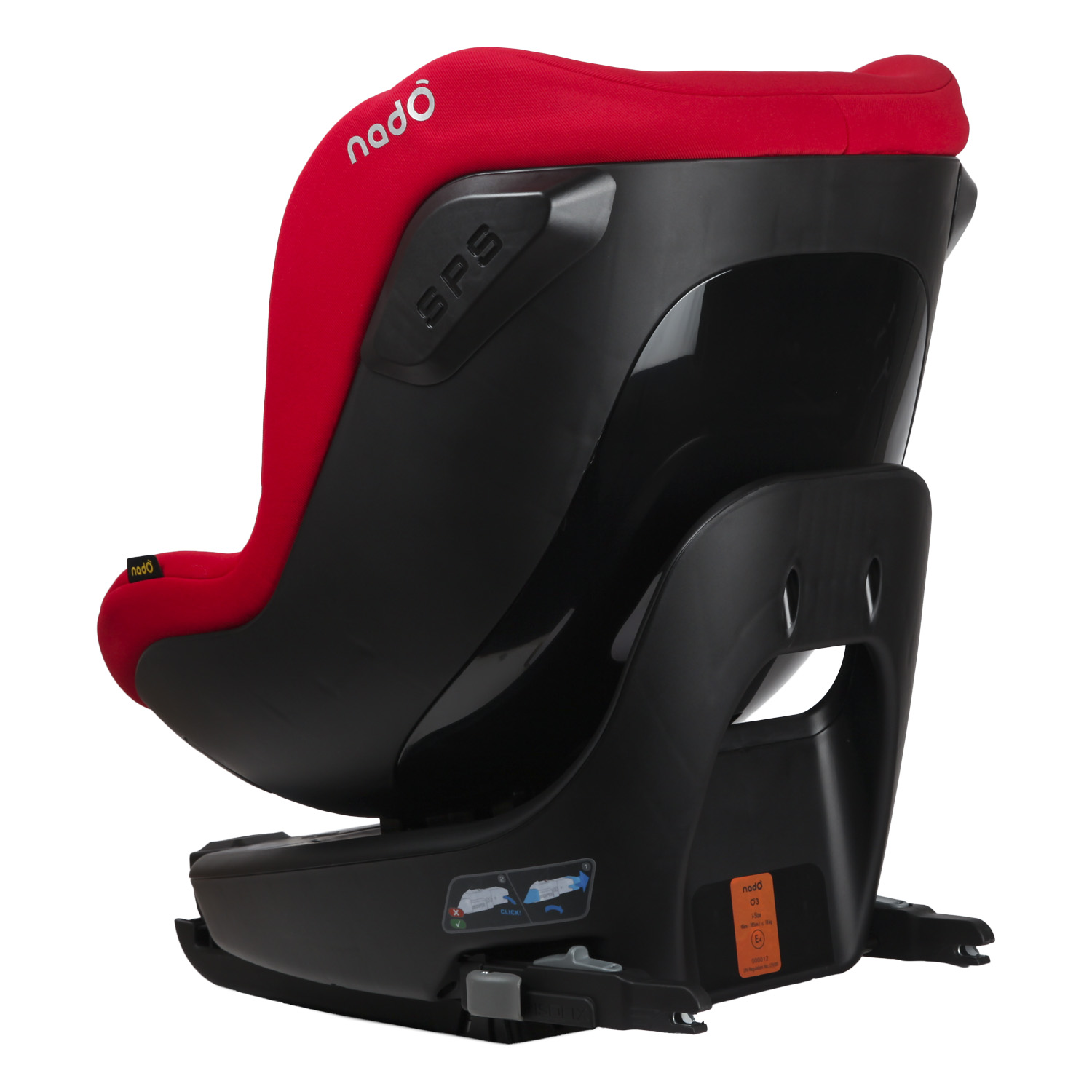 Автокресло nado Garnet red Isofix 0+/1 (0-18 кг) - фото 18