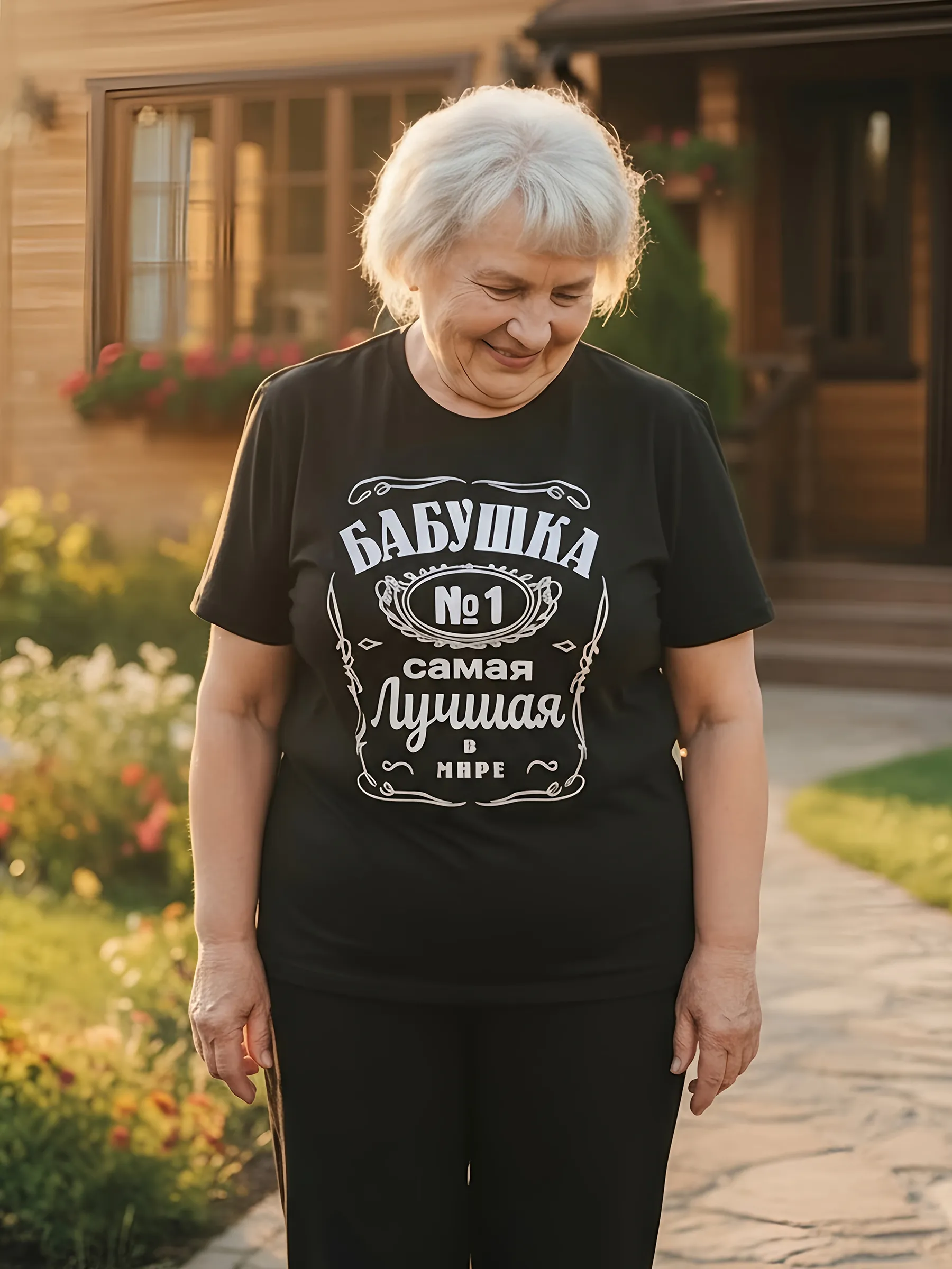 Футболка MY BUY MB62872ЧБ - фото 9