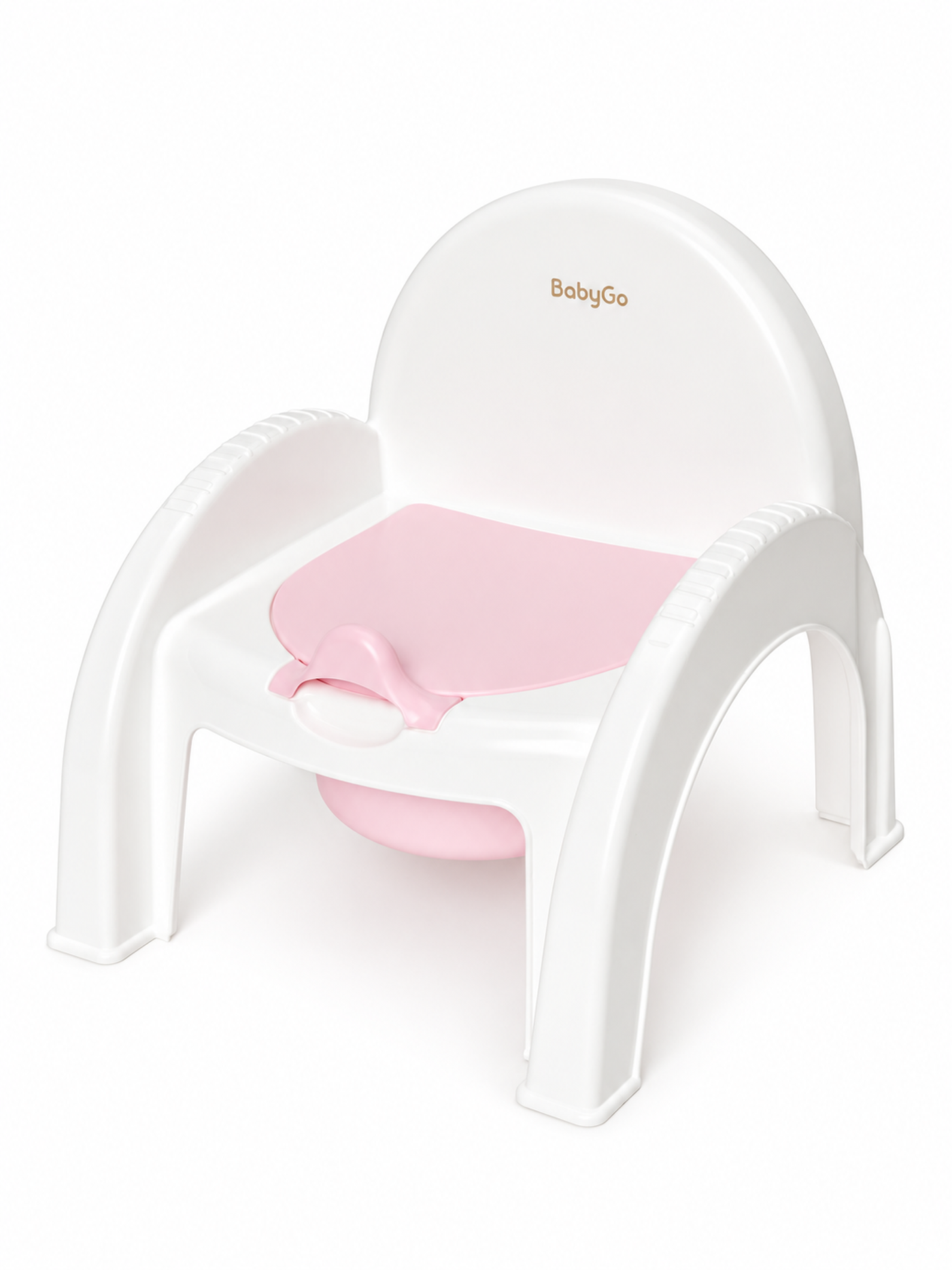 Горшок BabyGo стульчик розовый - фото 4