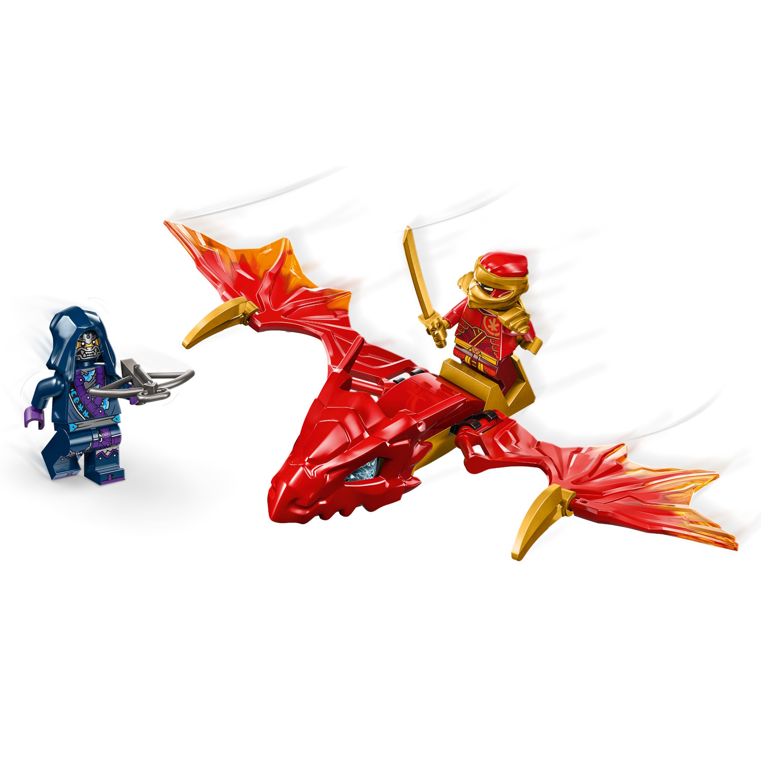 Конструктор LEGO NINJAGO Удар восходящего дракона Кая 24 дет. - фото 4