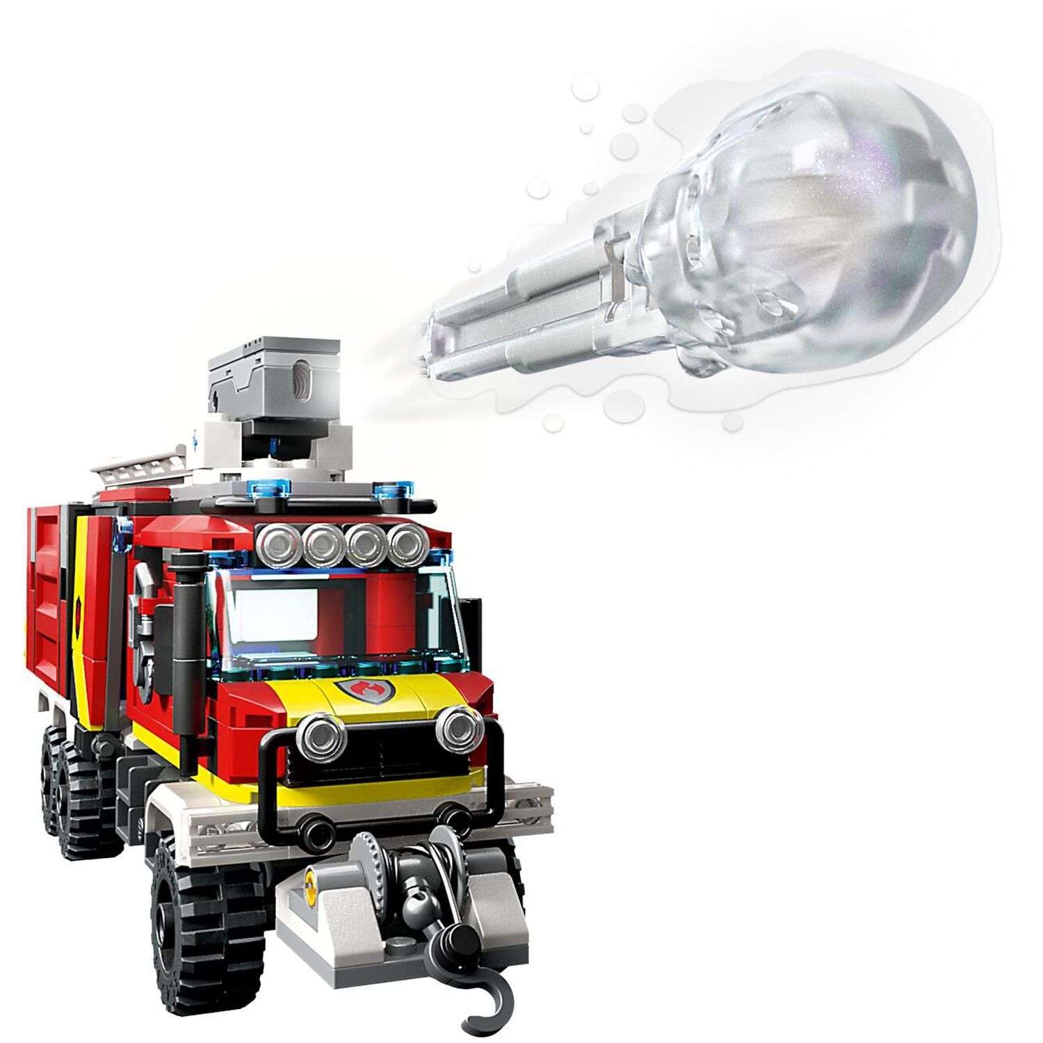 Конструктор LEGO City Машина пожарная блочный - фото 8