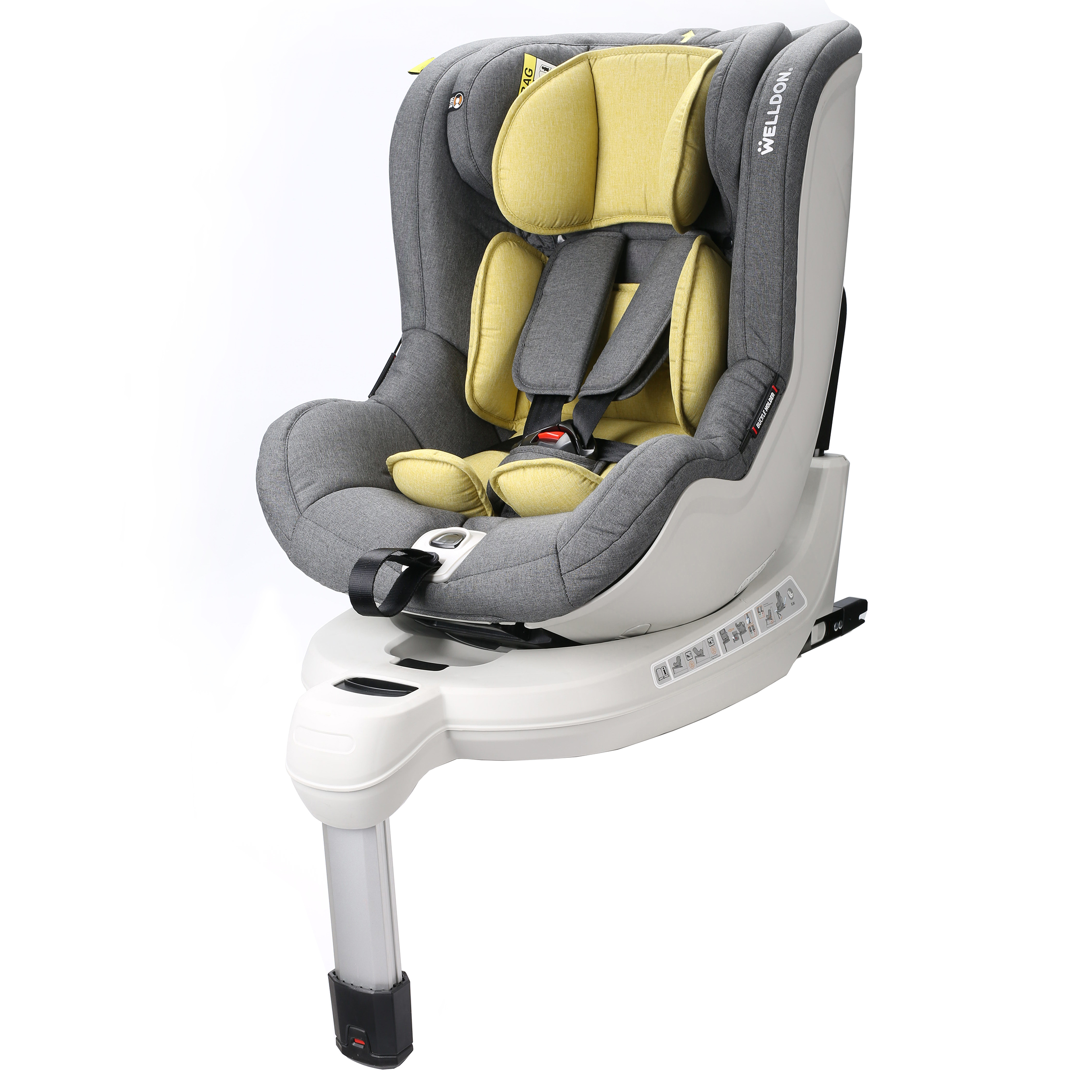 Автокресло Welldon Isofix 0+/1 (0-18 кг) - фото 1