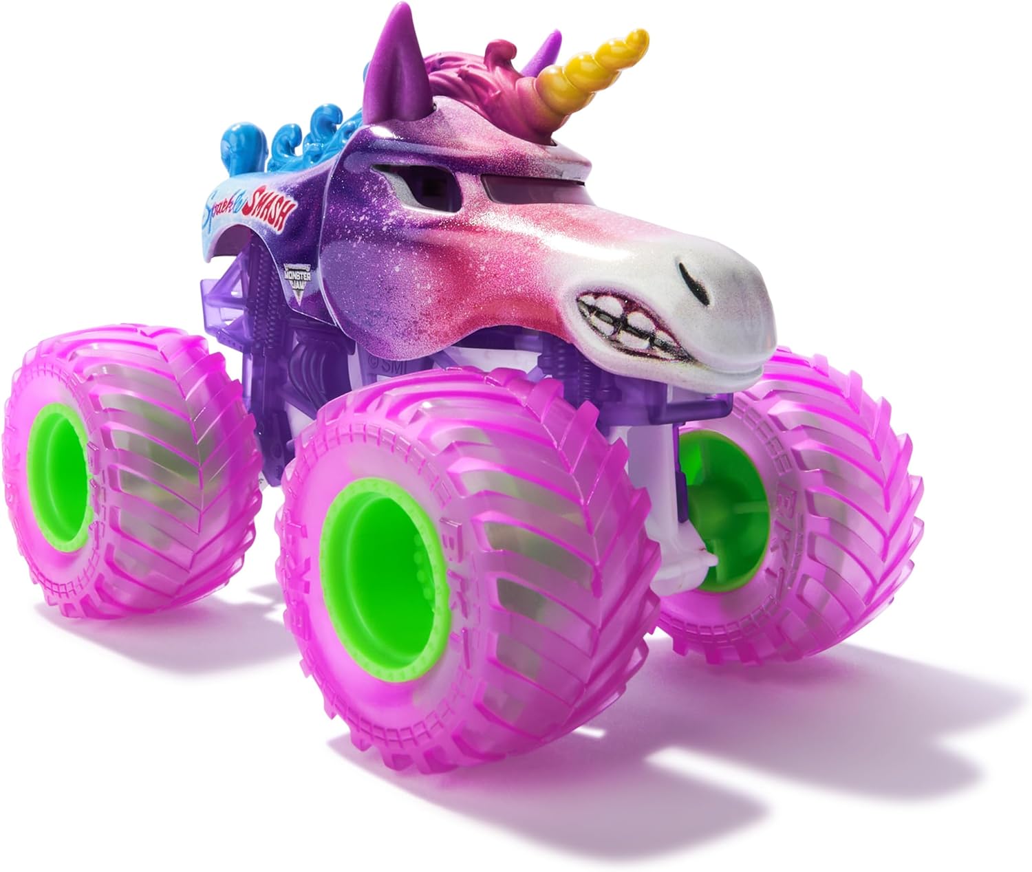 Монстр-трак Monster Jam Sparkle Smash 1:64 6044941 - фото 1