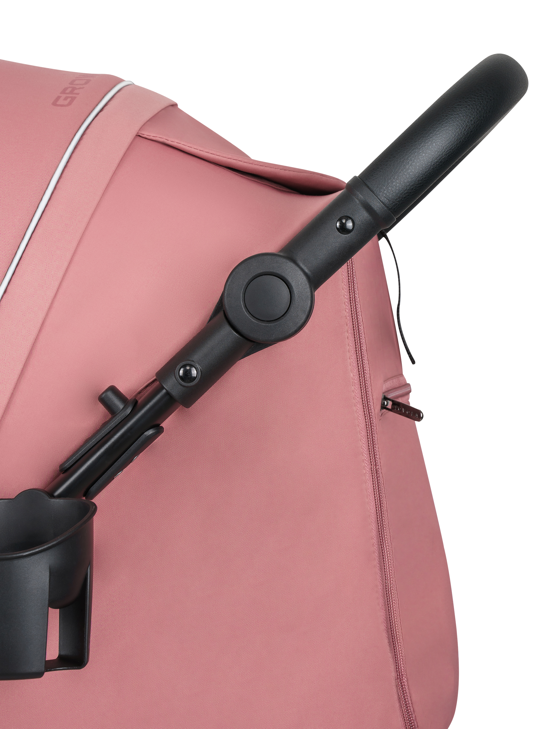 Коляска прогулочная JOVOLA Selena SL, всесезонная розовый - фото 40