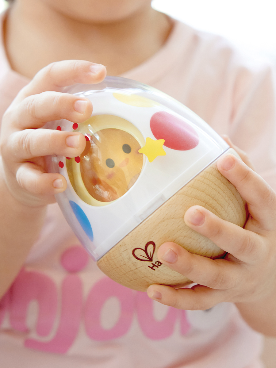 Игрушка Hape неваляшка Домик для цыпленка - фото 4