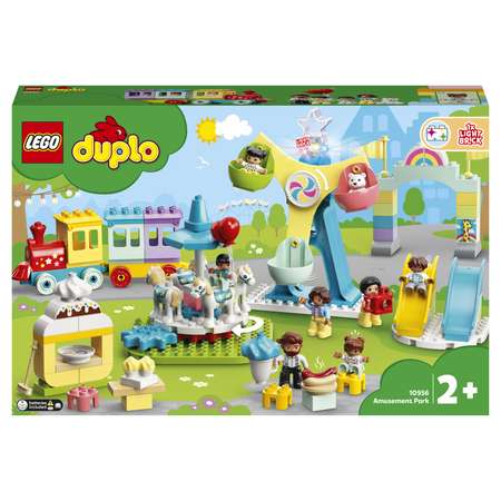 Конструктор LEGO DUPLO Town Парк развлечений блочный