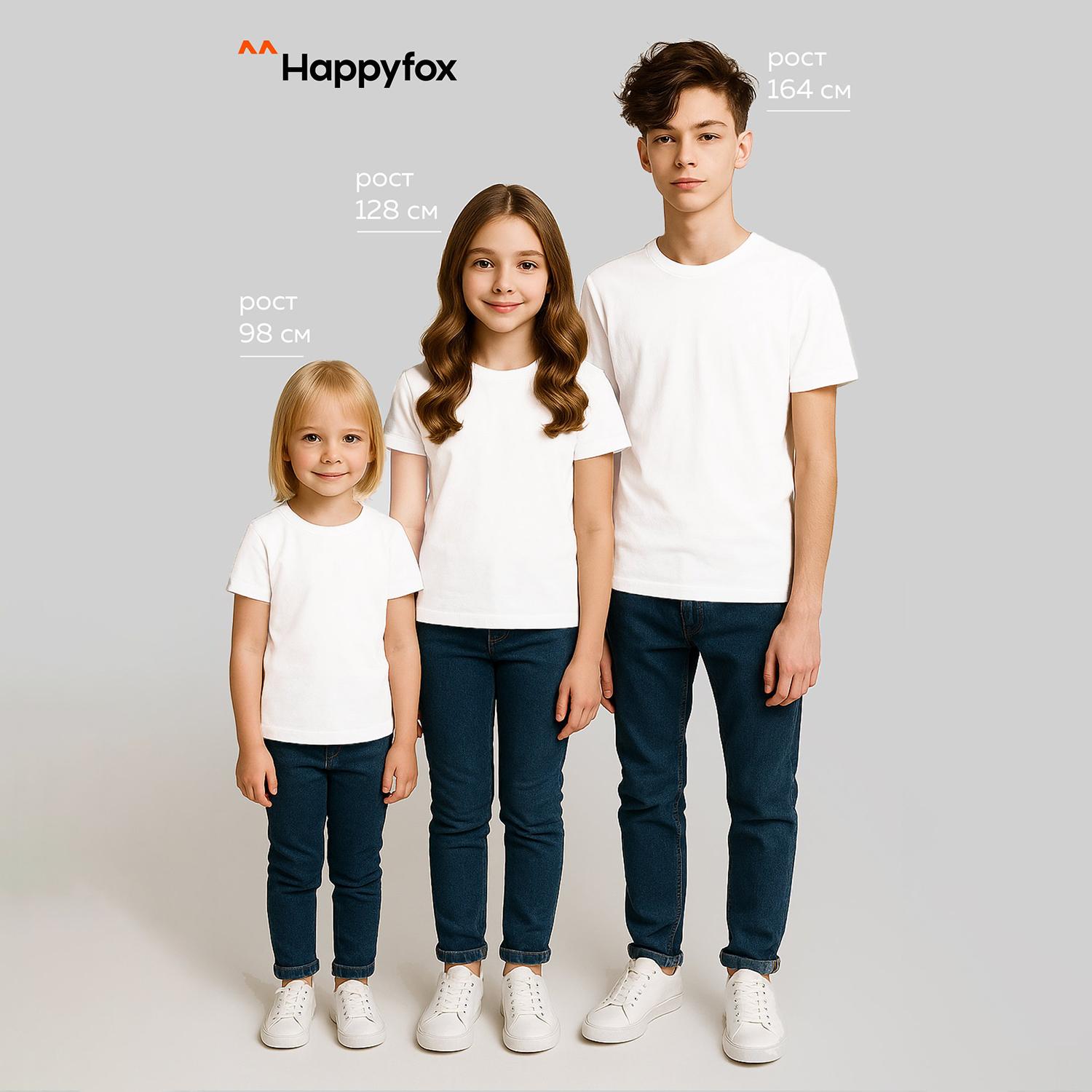 Футболка HappyFox HF5501белый - фото 6