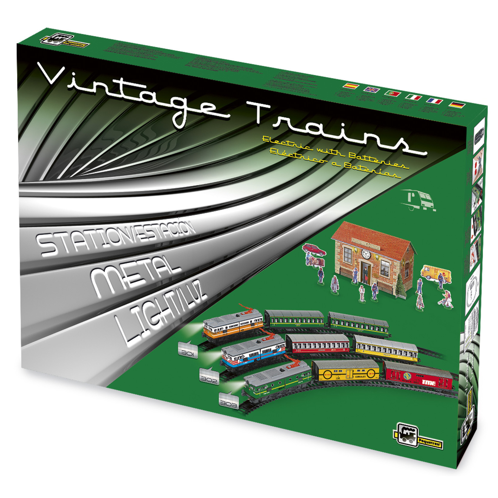 Набор железнодорожный PEQUETREN 301 - фото 5