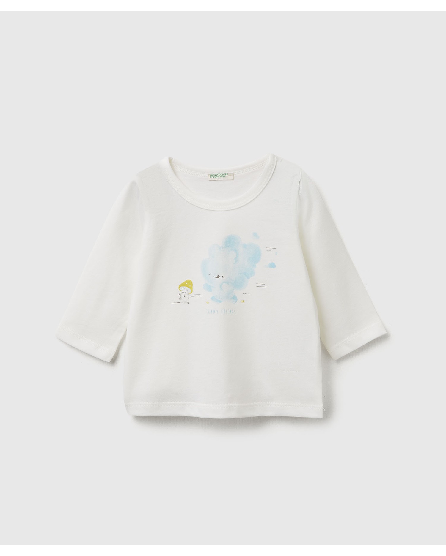 Лонгслив United Colors of Benetton 25A_3ATNA106O_904 - фото 1