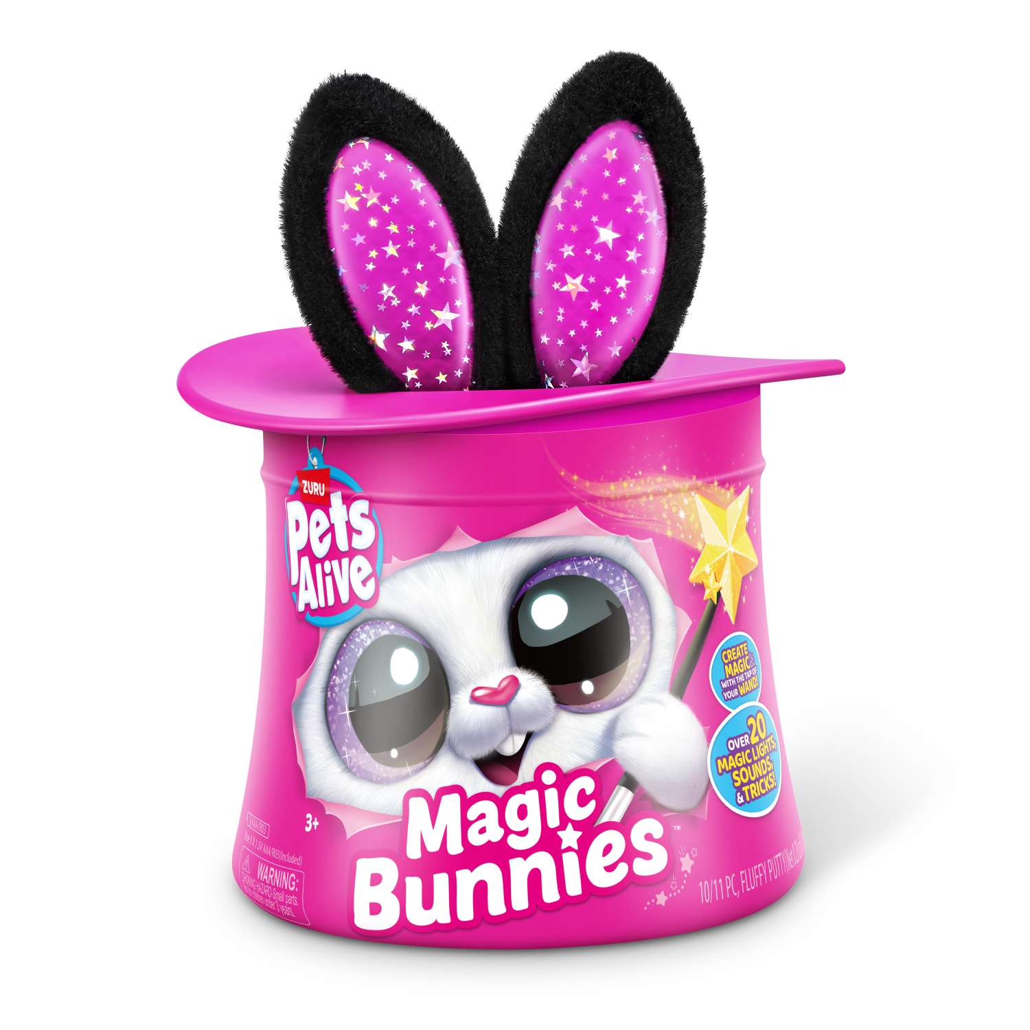 Мягкая игрушка Zuru Pets Alive зайка Magic Bunny - фото 20
