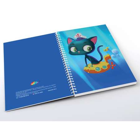 Алмазная мозаика Color Kit Кот-Капитан