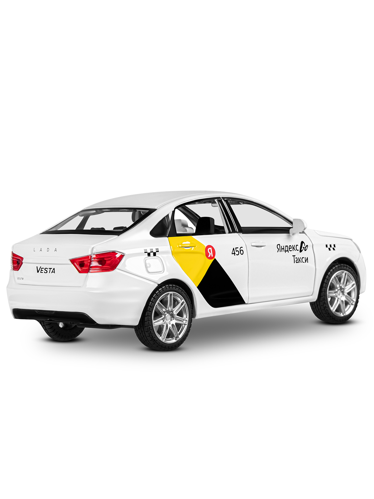 Автомобиль Яндекс GO LADA Vesta Такси озвучено Алисой 1:24 JB1251344/Яндекс GO - фото 19