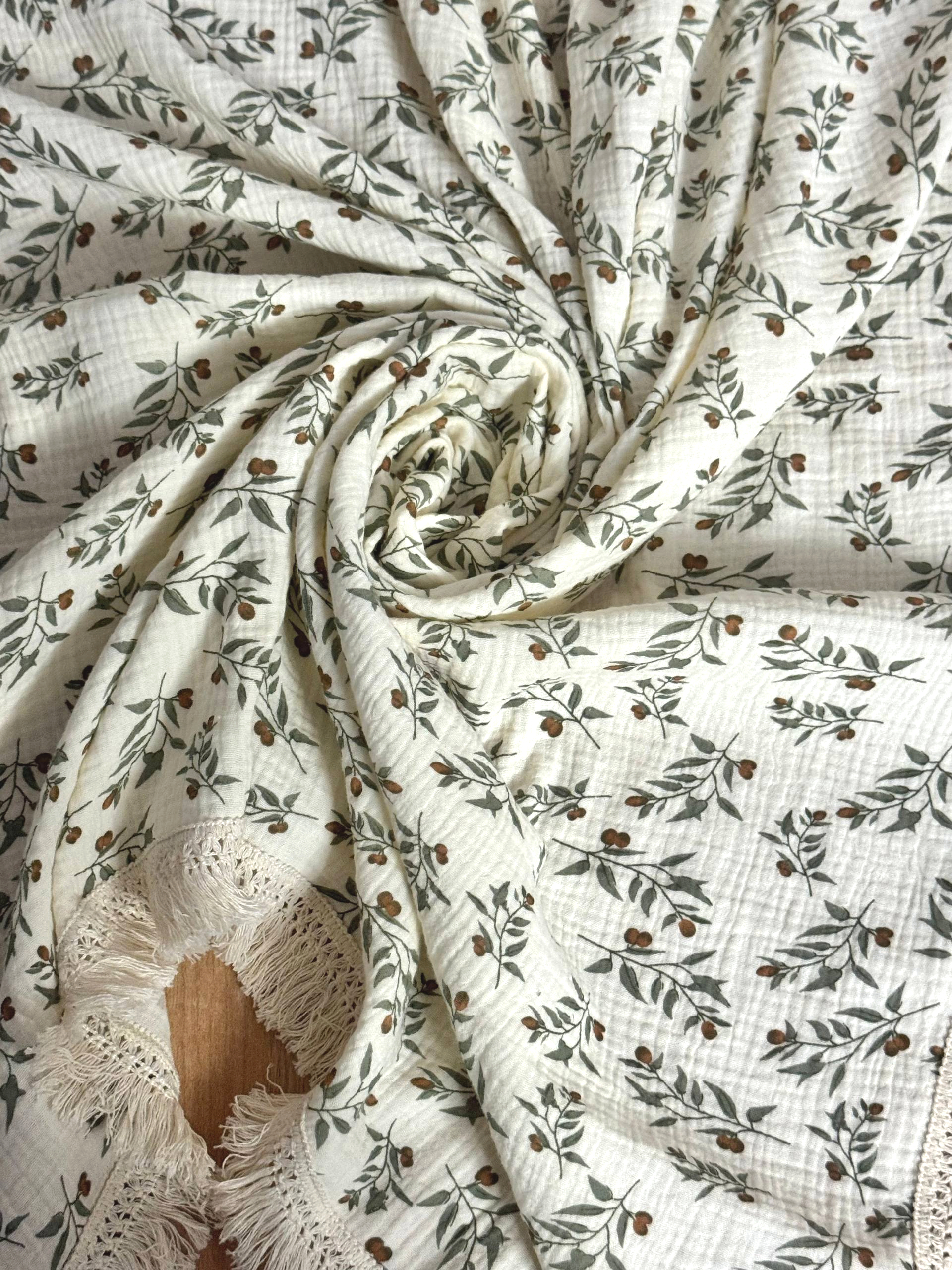 Плед Ладушки муслиновый 100 x 130 см муслин - фото 1