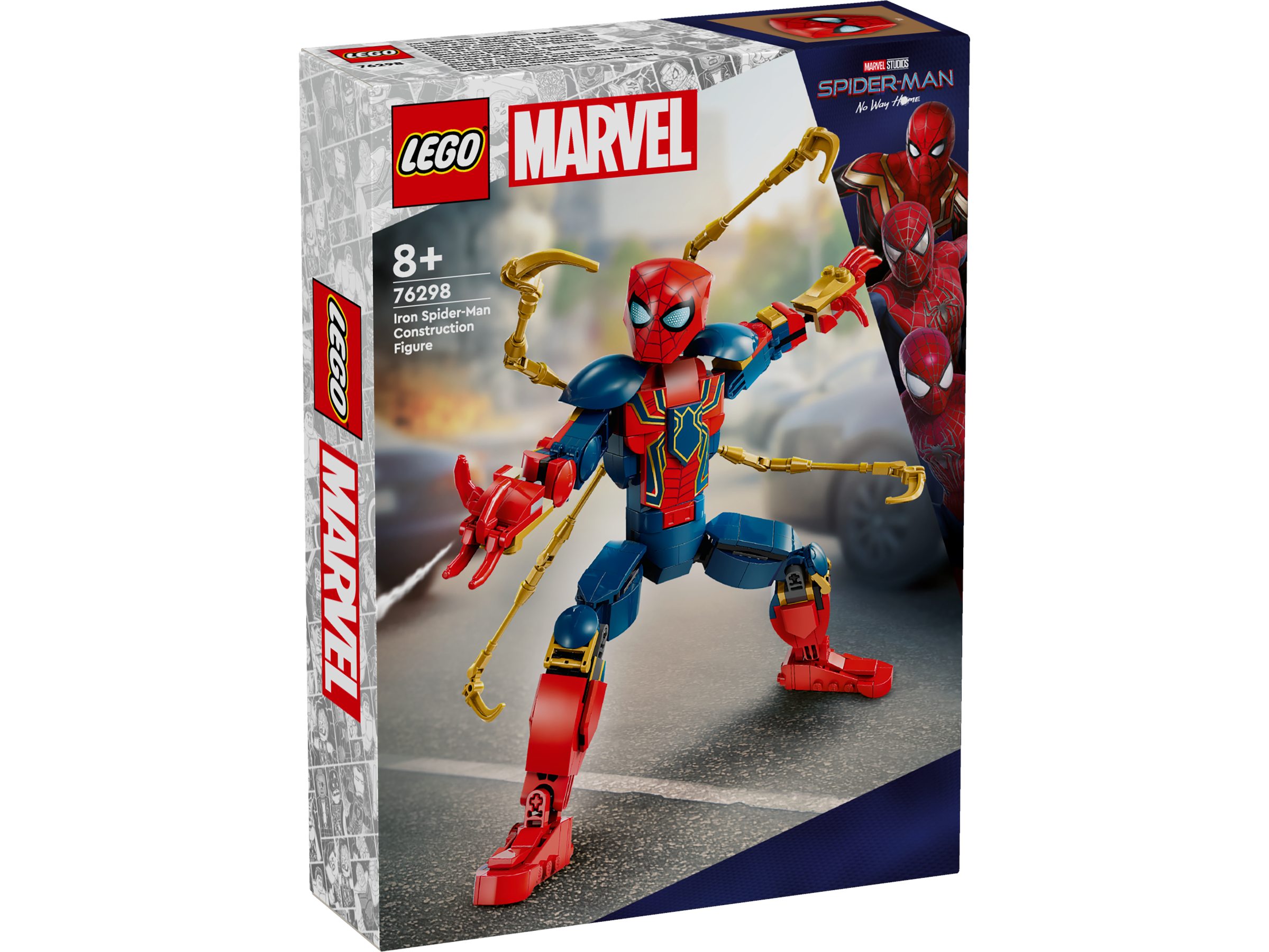 Конструктор LEGO Marvel Super Heroes Iron Spider-Man Figure 303 дет. - фото 3
