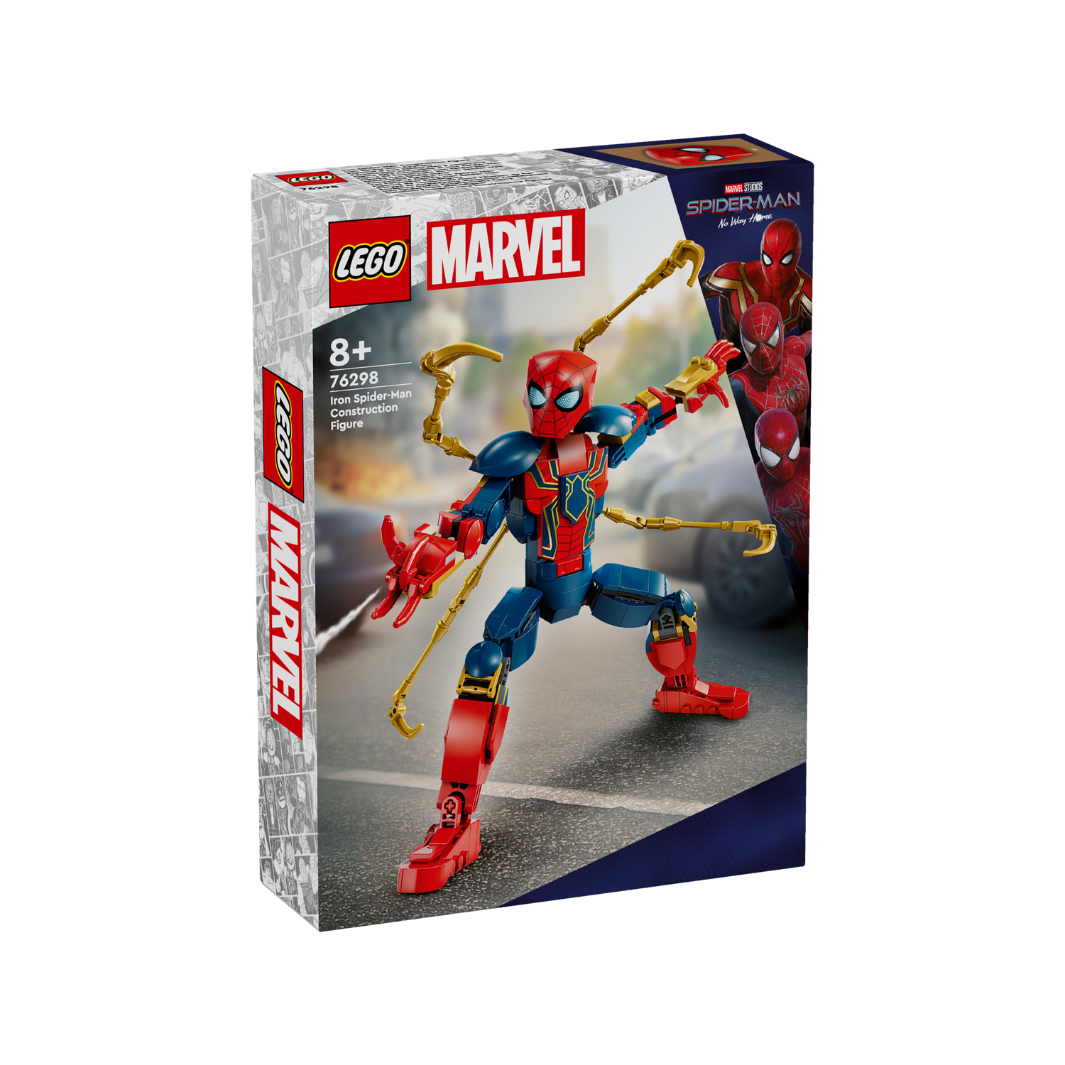 Конструктор LEGO Marvel Super Heroes Iron Spider-Man Figure 303 дет. - фото 3