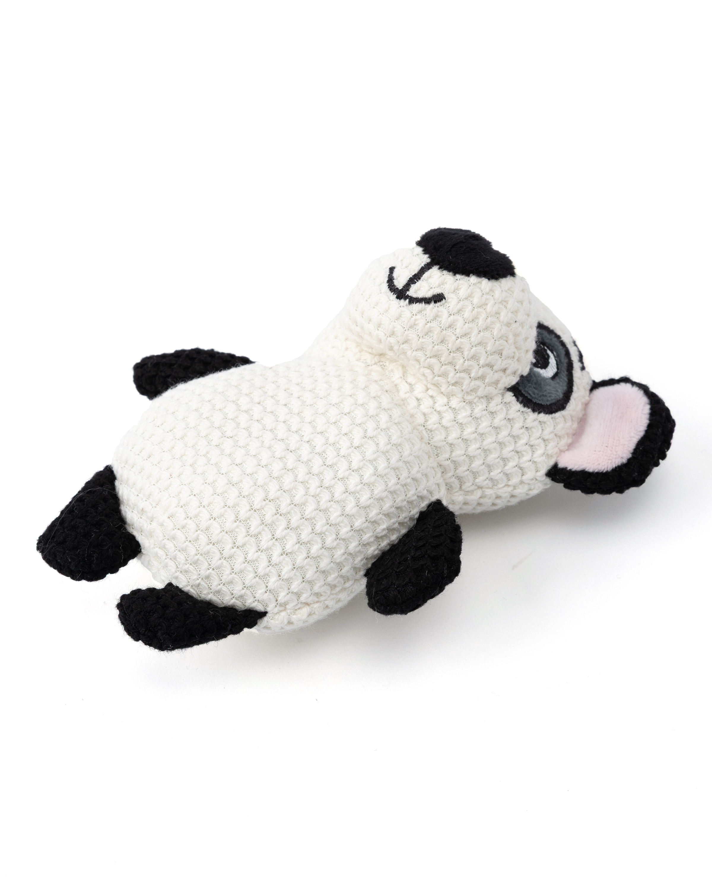 Игрушка для собак Barbaks Панда Яшка мягкий пищит 16*12см - фото 4