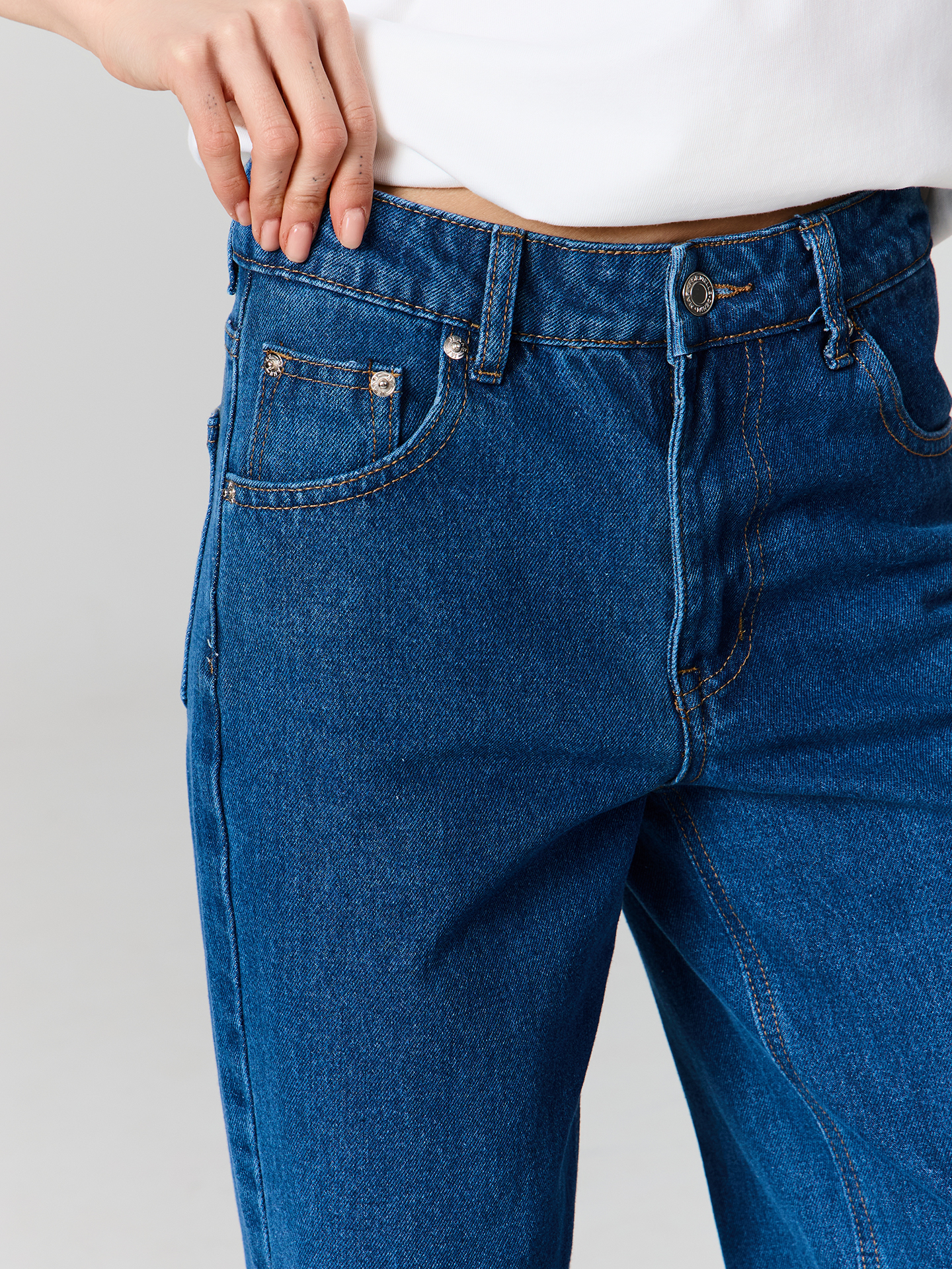 Джинсы Mark Formelle (Марк Формэль) 2026-1DTW501-2/синий - фото 8