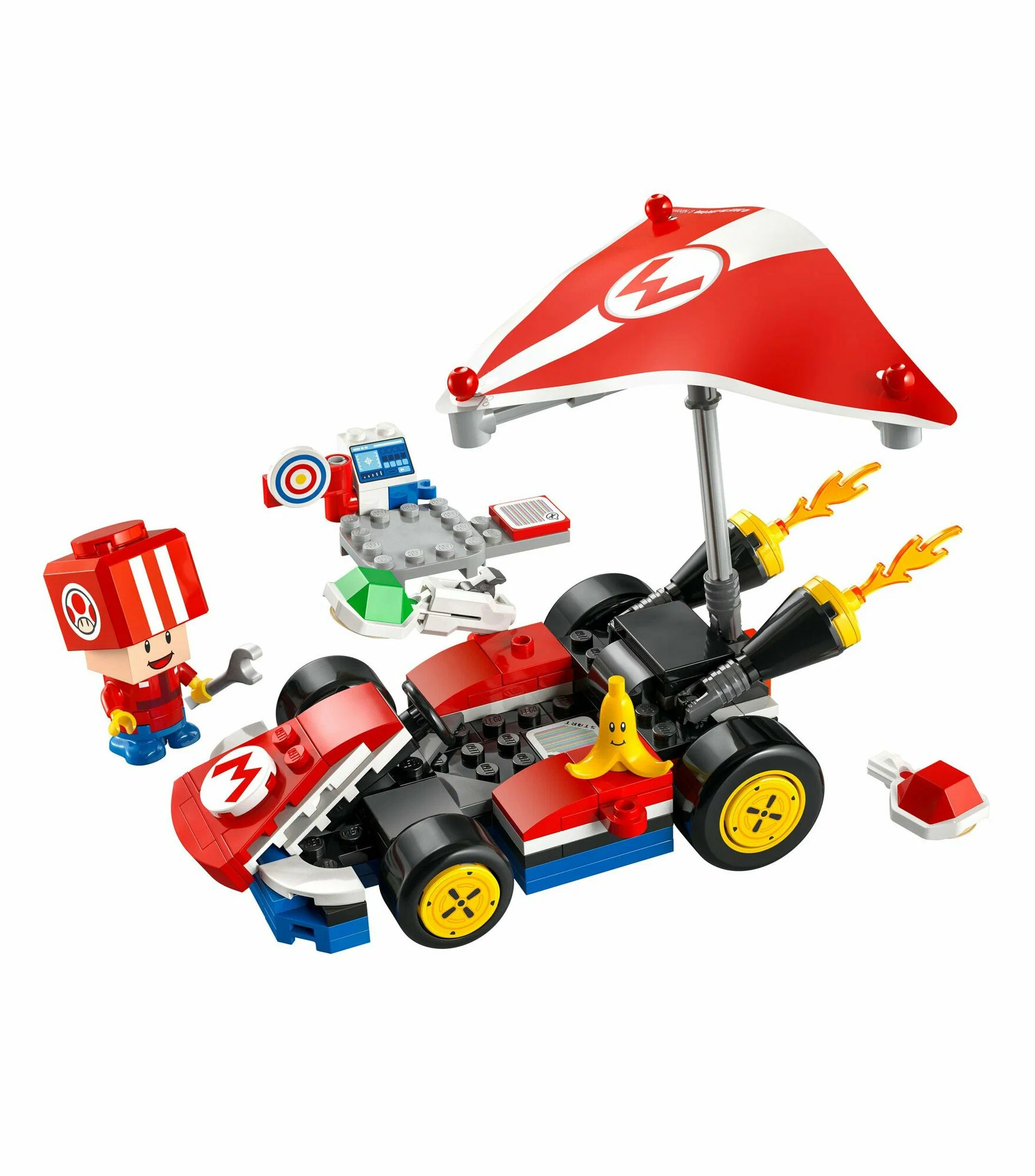 Конструктор LEGO Super Mario Стандартный картинг 174 дет. - фото 6