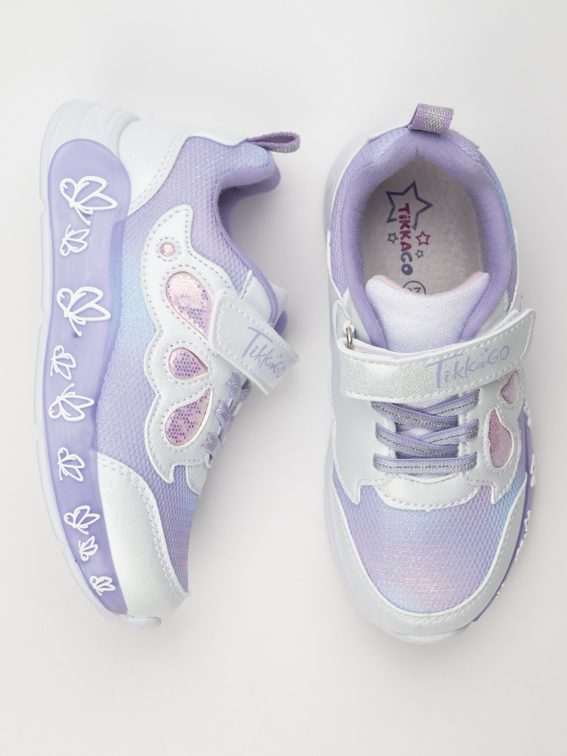 Кроссовки TikkaGo 3D35_11329_white-lilac - фото 3