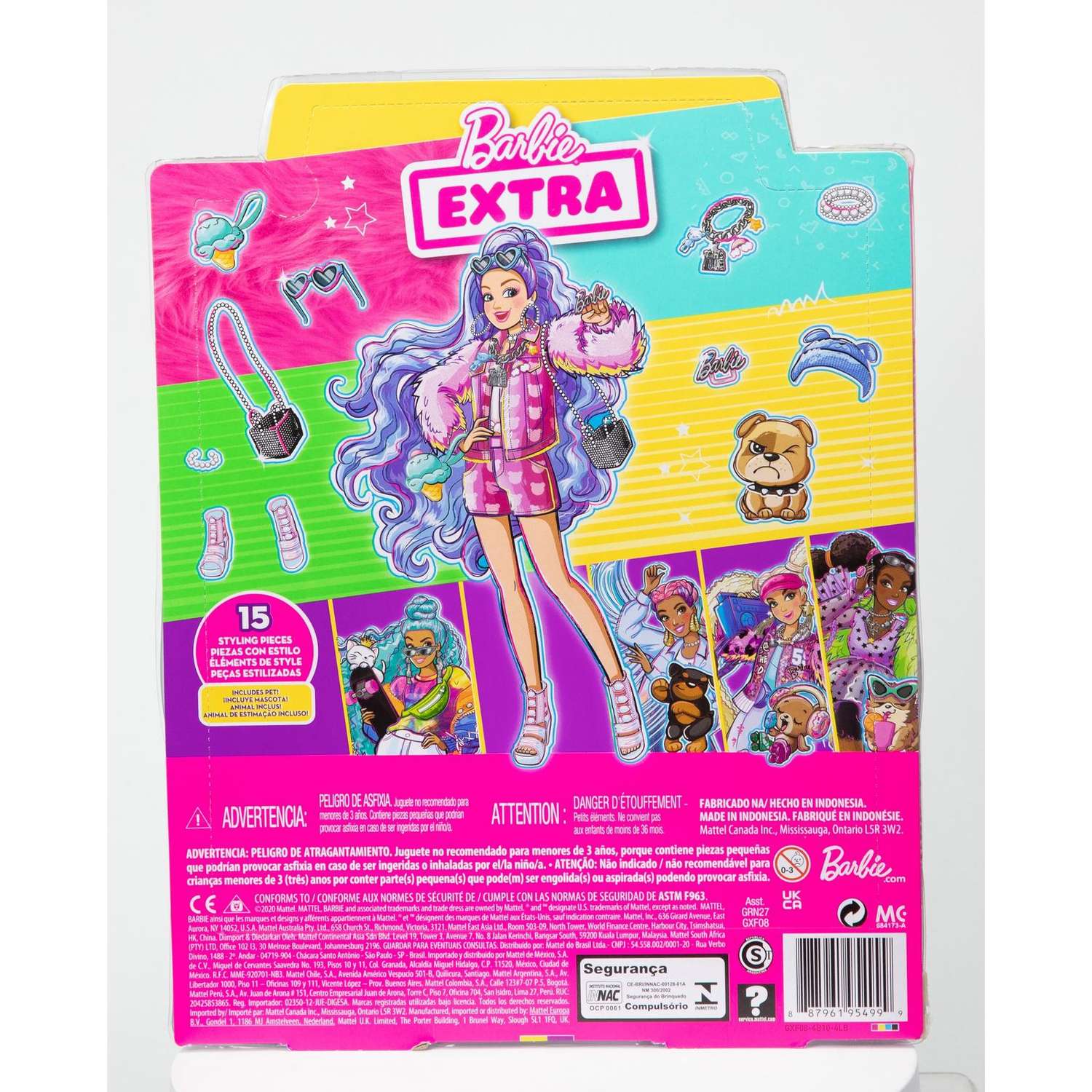 Кукла модельная Barbie GXF08 - фото 4