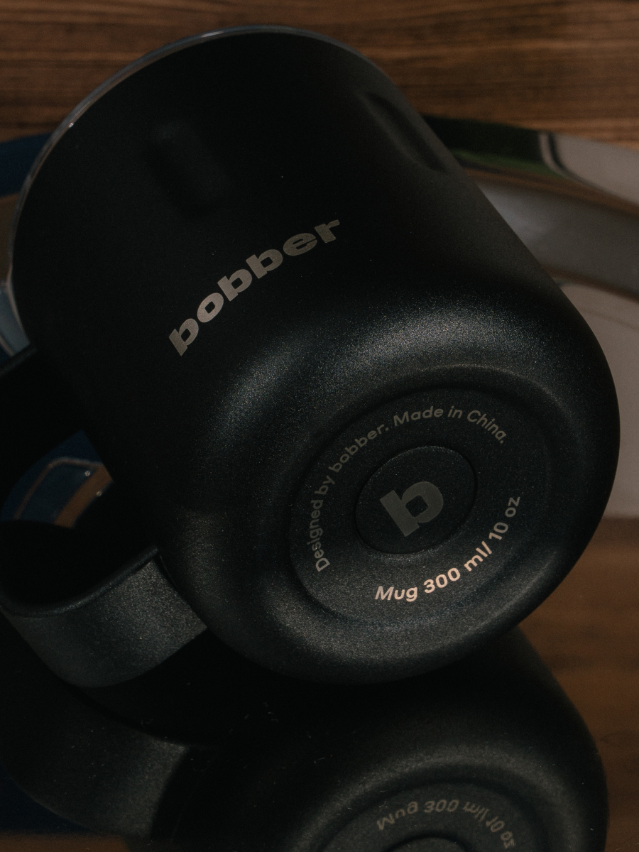 Термокружка Mug 300 мл для напитков Bobber черный - фото 7