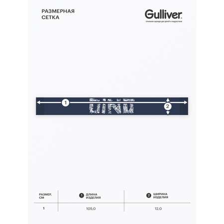 Шарф Gulliver