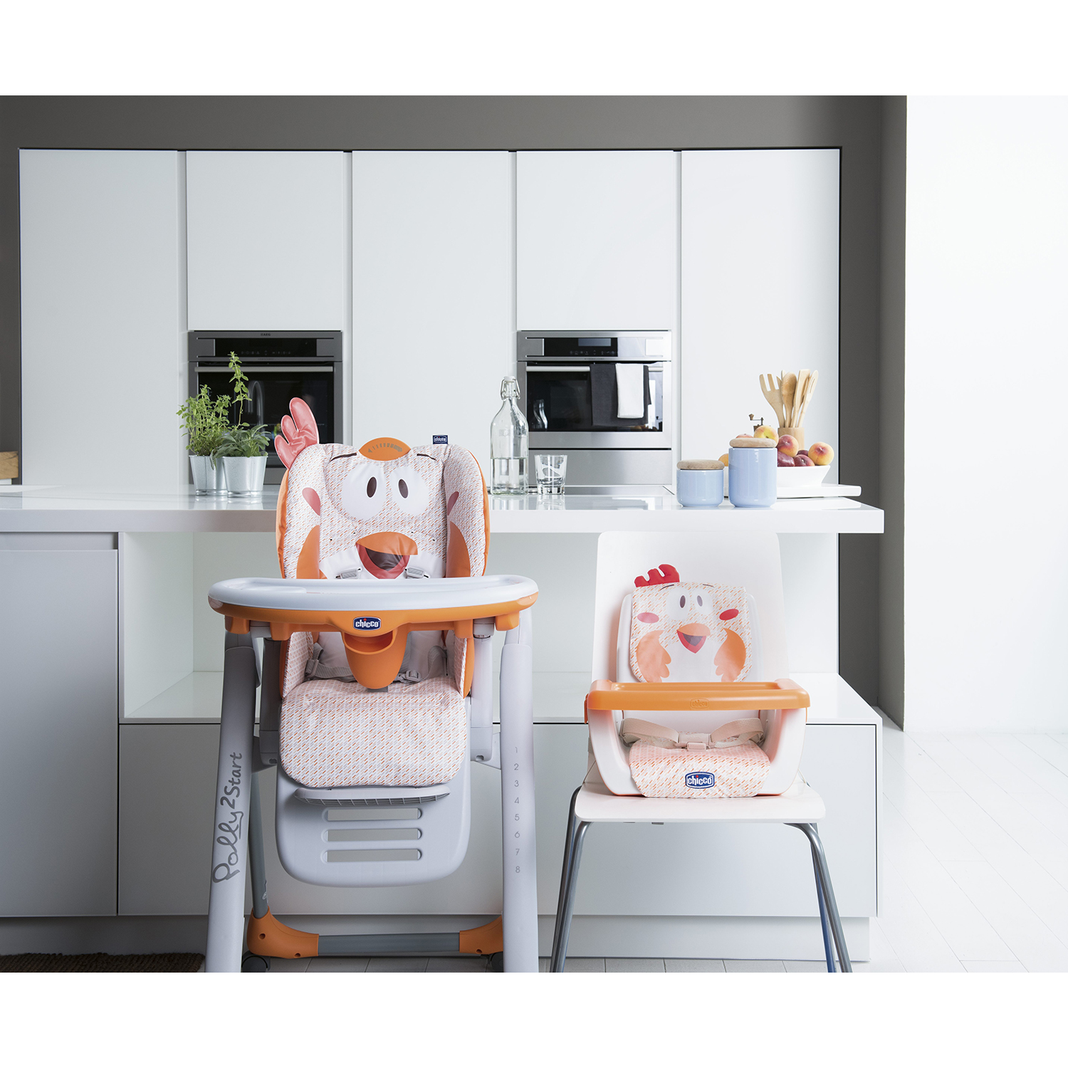Стульчик для кормления Chicco классический - фото 17
