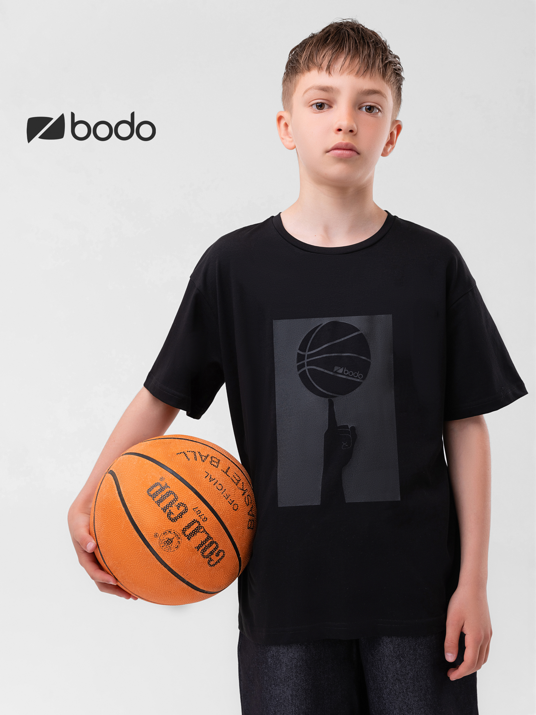 Футболка Bodo 36-152MU_черный - фото 2