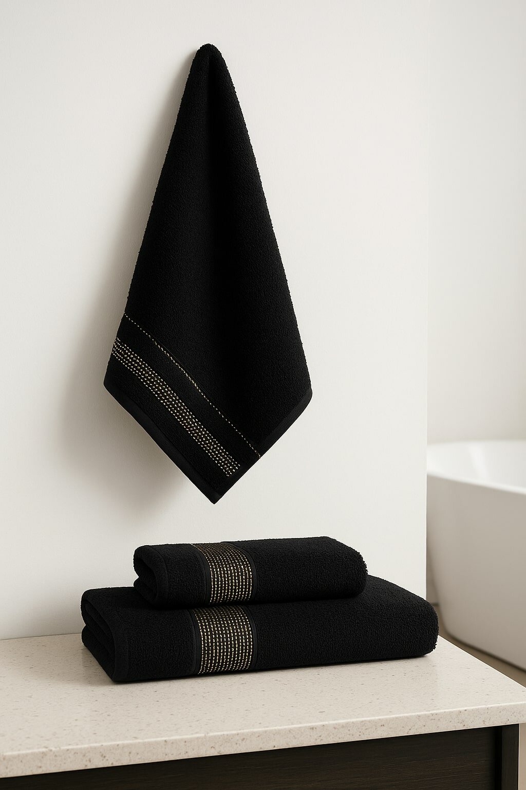 Полотенце Ночь Нежна Goldy 70 x 130 см - фото 1